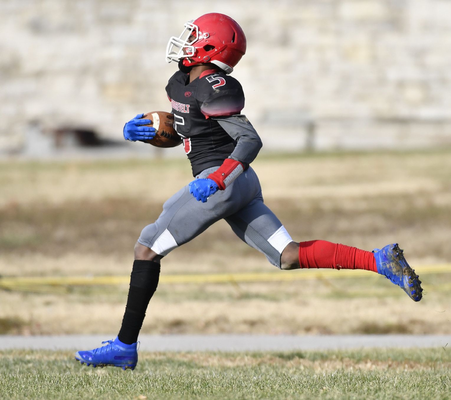 Roosevelt defeats Borgia in a Class 3 District 2 Football Game